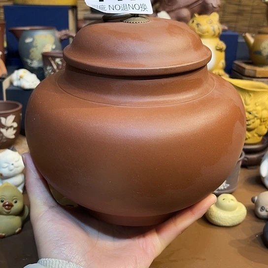 紫砂茶杯紫砂茶叶罐微瑕