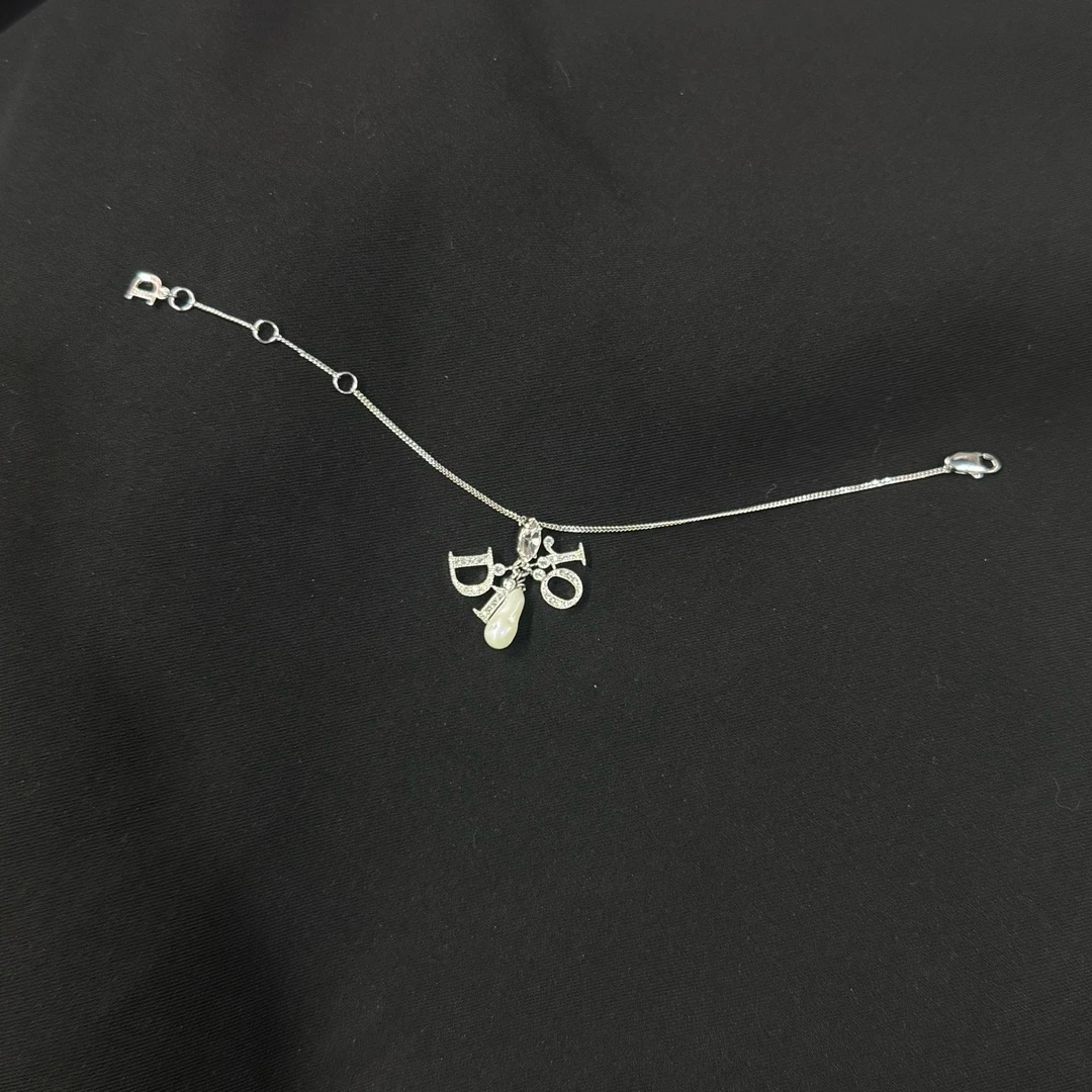 99新 DIOR/迪奥 乱乱子中古汉堡/手链/18966537