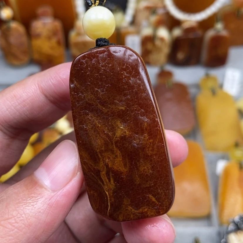 【闪购商品】未镶嵌颈饰琥珀