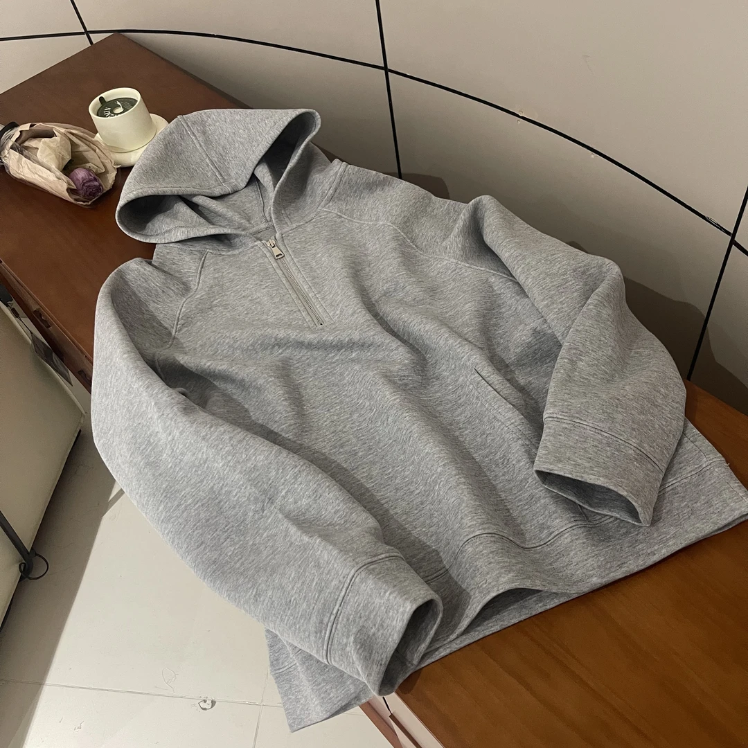 FUJIA STYLE新款时尚百搭简约气质休闲纯色连帽卫衣YY116