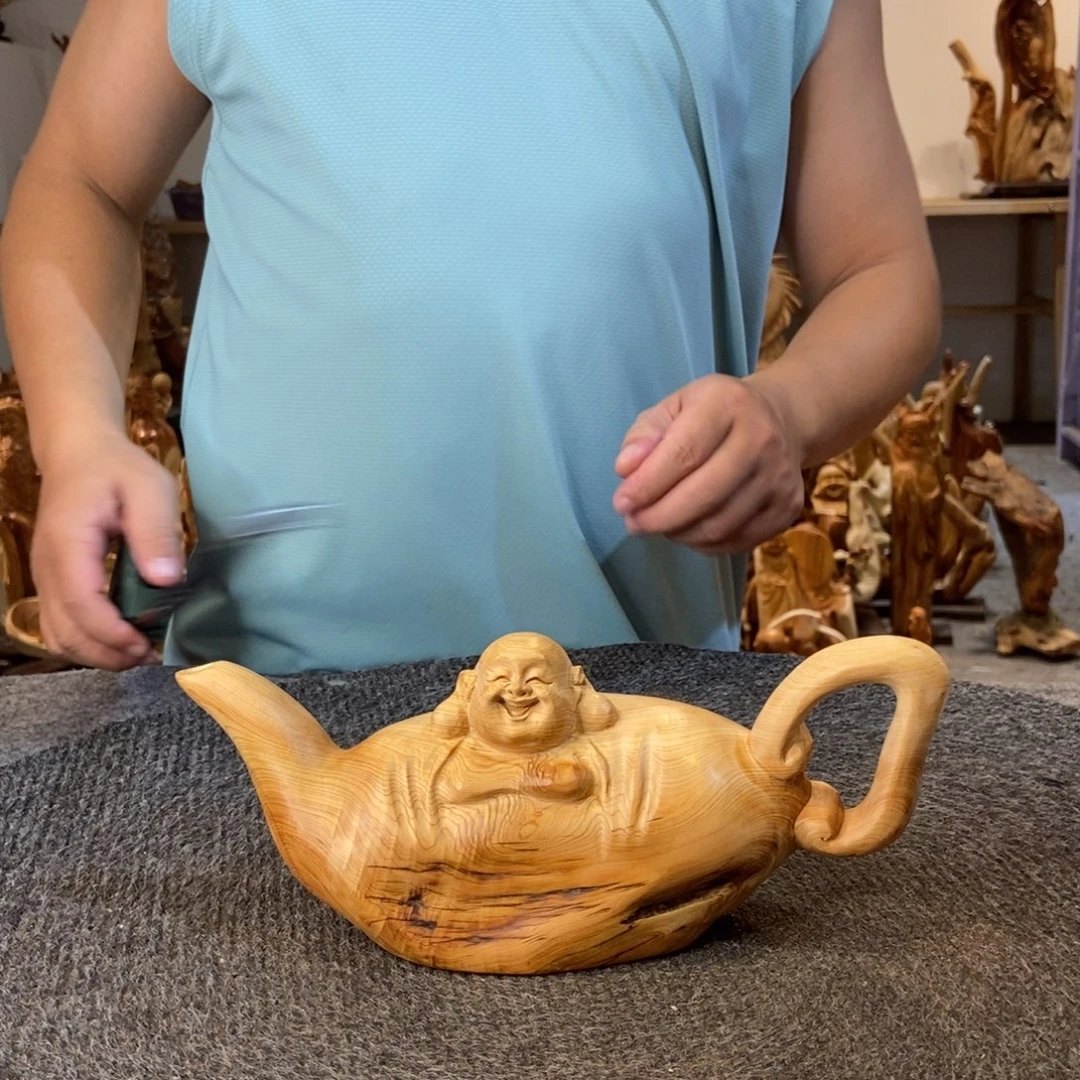 柏木（崖柏）太行崖柏根雕摆件