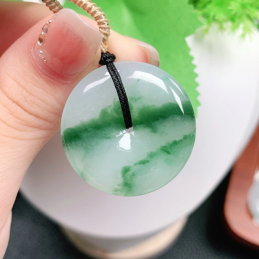 颈饰未镶嵌翡翠平安29-5.7