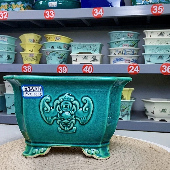 紫砂花瓶紫砂花盆