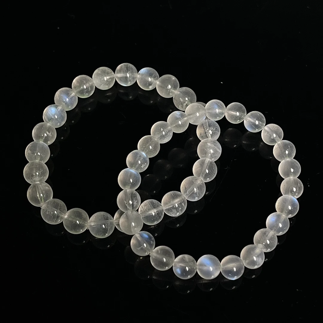 强蓝光蓝月光手串Y4007多样性发其一