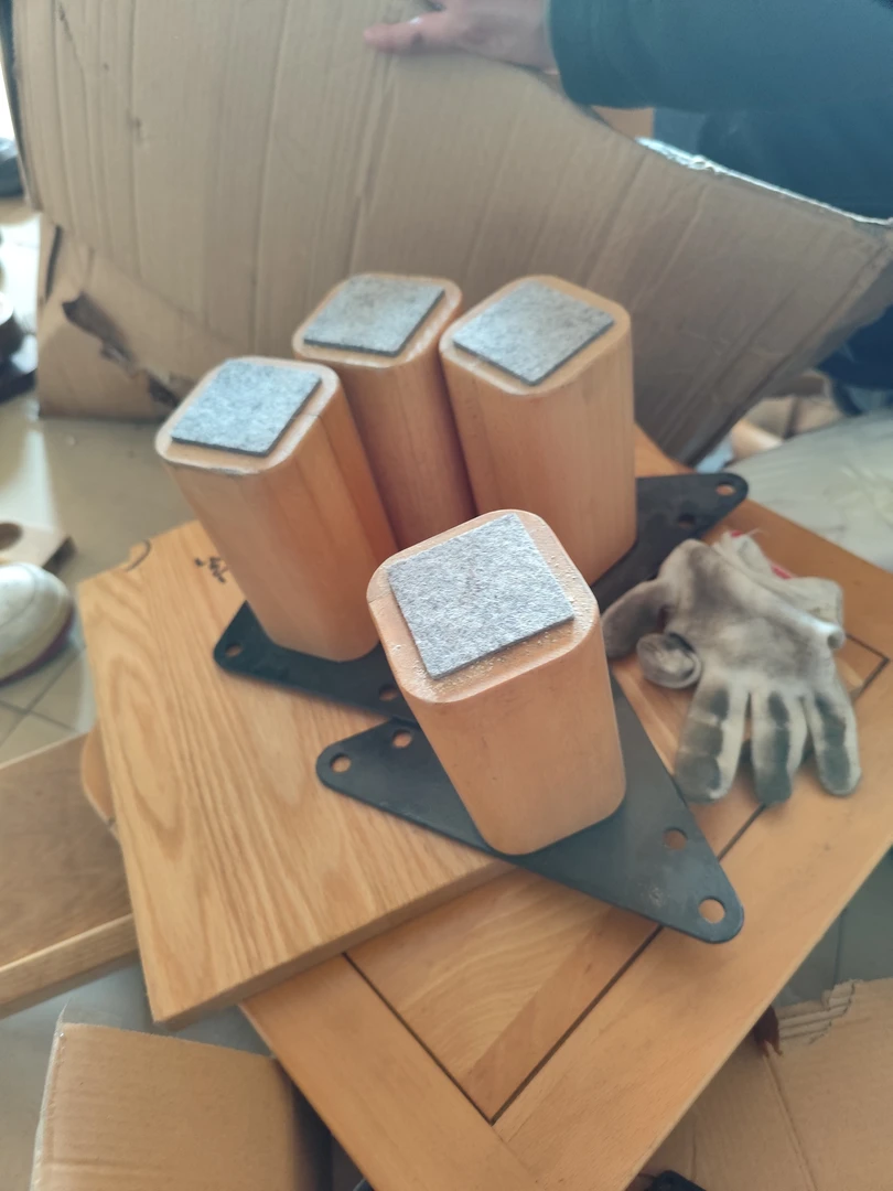 实木床 床腿 榉木 7*7*13 瑕疵无售后