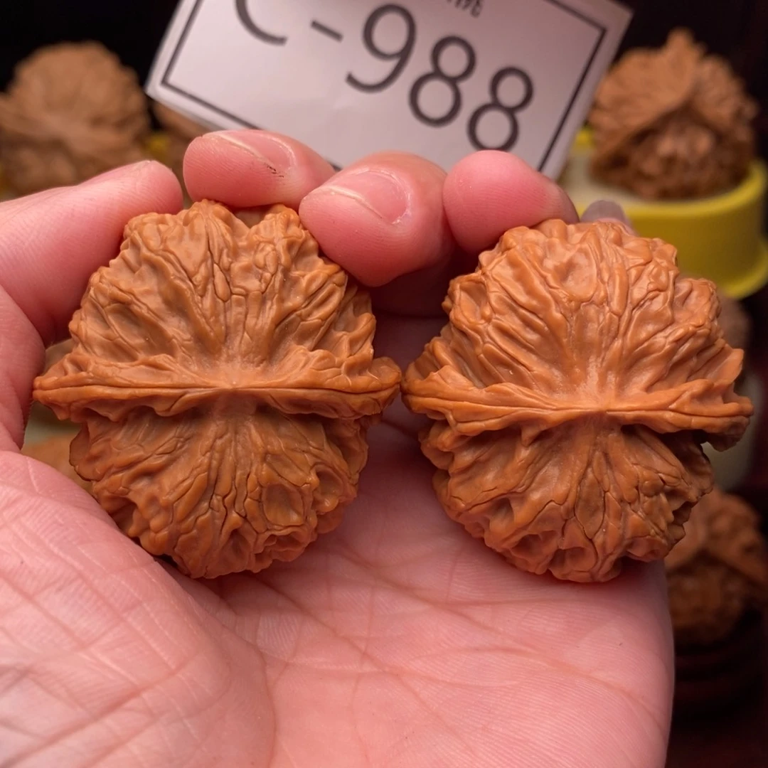 文玩核桃把件苹果39