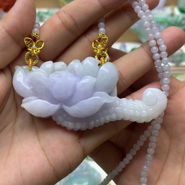 颈饰未镶嵌翡翠翡翠