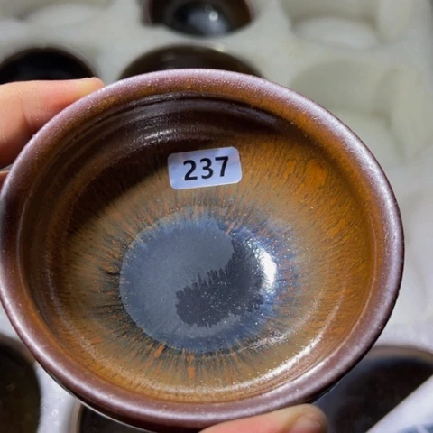 茶盏原矿原釉柴烧建盏
