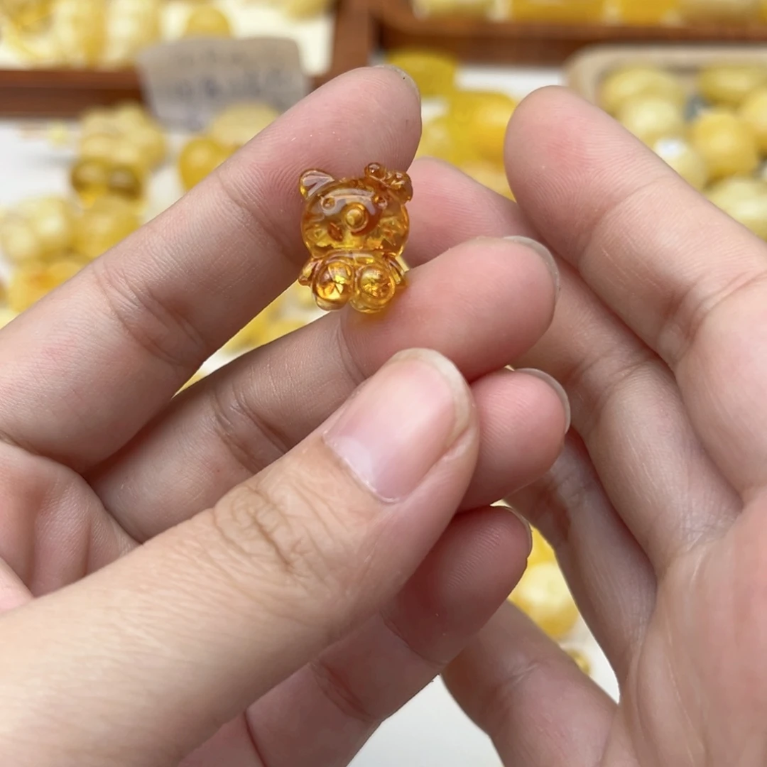 裸石蜜蜡未镶嵌天然
