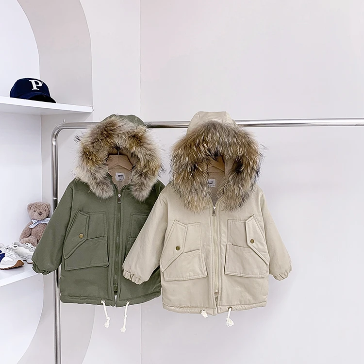 现货-txb冬季儿童保暖派克服SJ0276-QQQQ