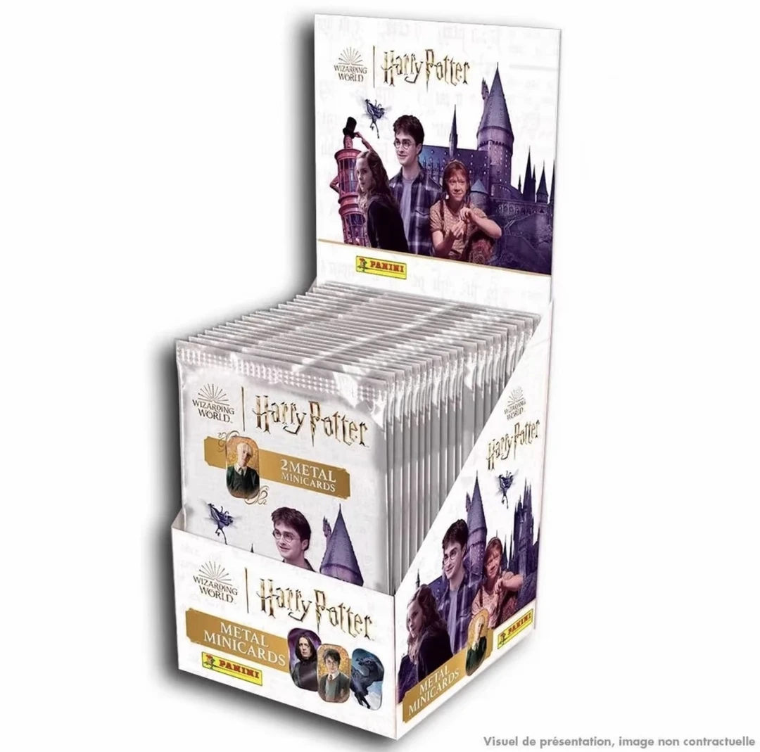 【HP】哈利波特 帕尼尼金属牌 收藏卡