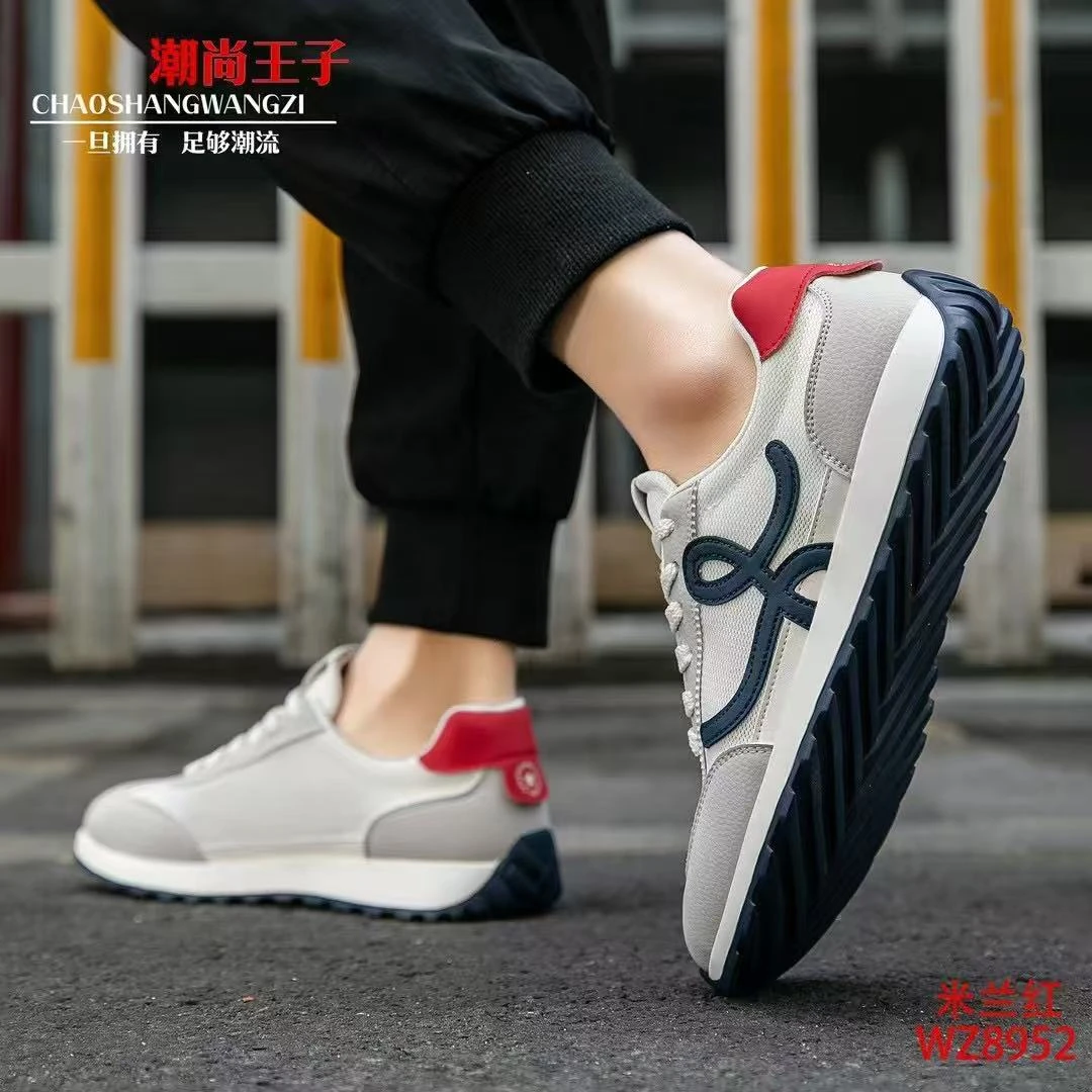 夏款！8952男士软底薄底秀气百搭阿甘鞋网面透气软底时尚潮鞋休闲