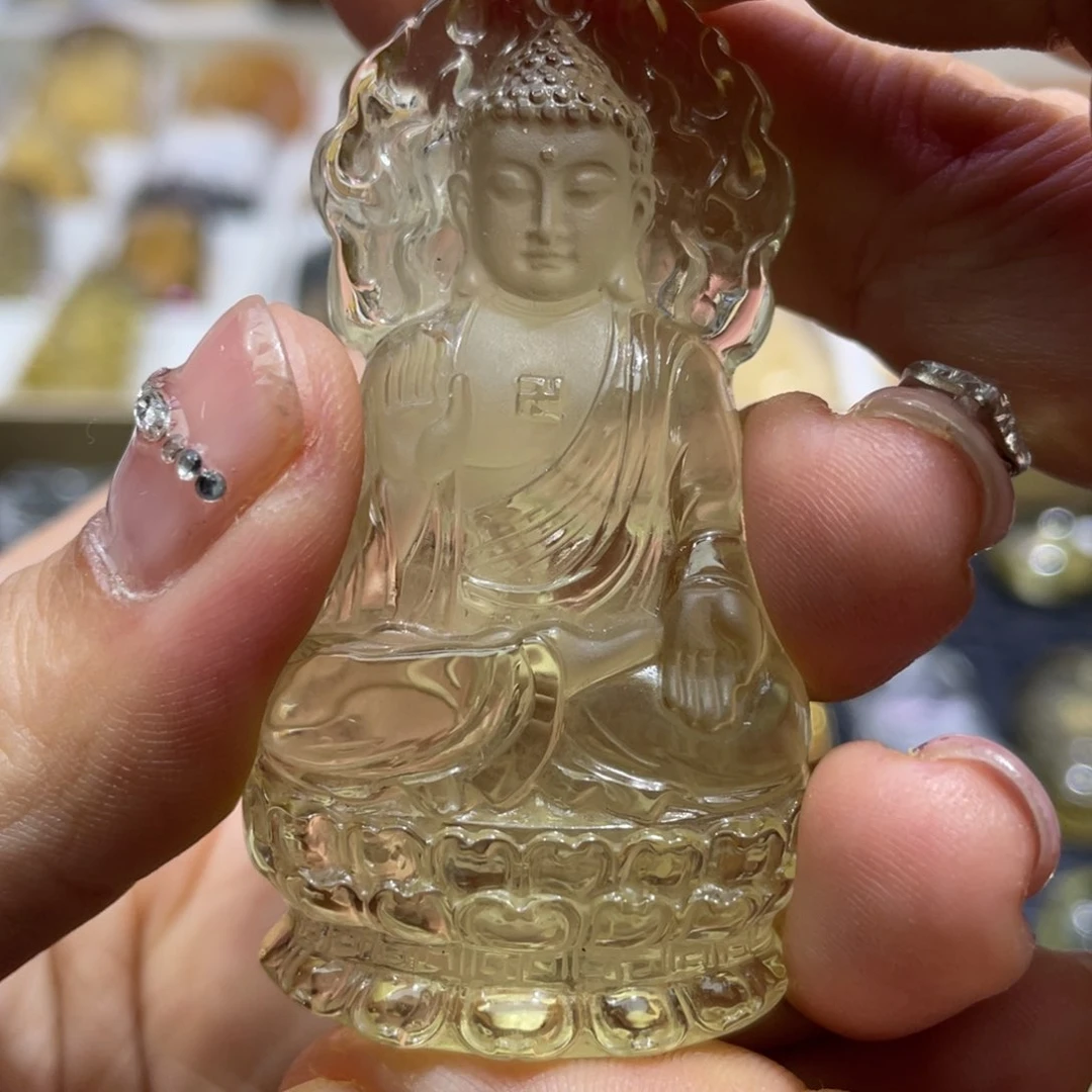 水晶颈饰未镶嵌定制