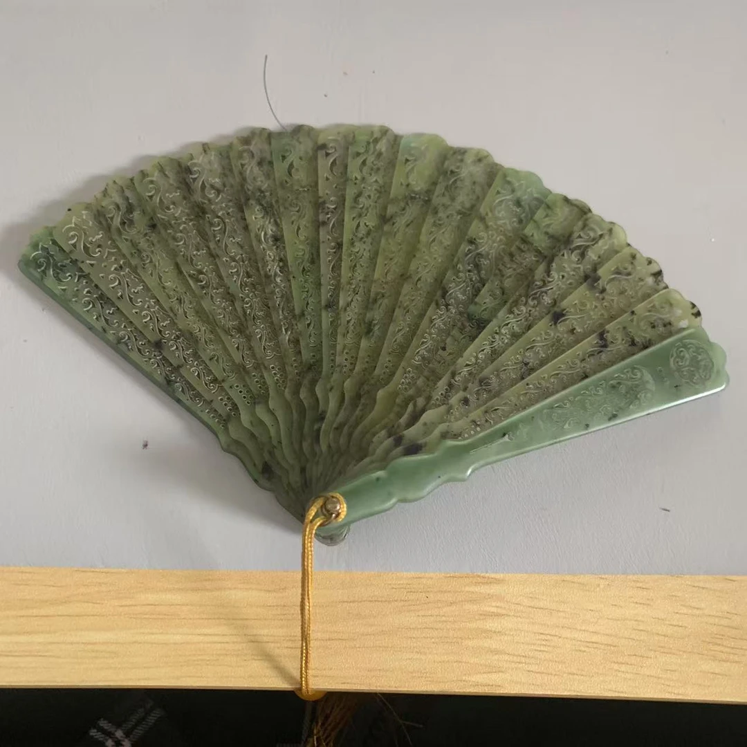 [竞拍]和田玉扇子 11240418-666