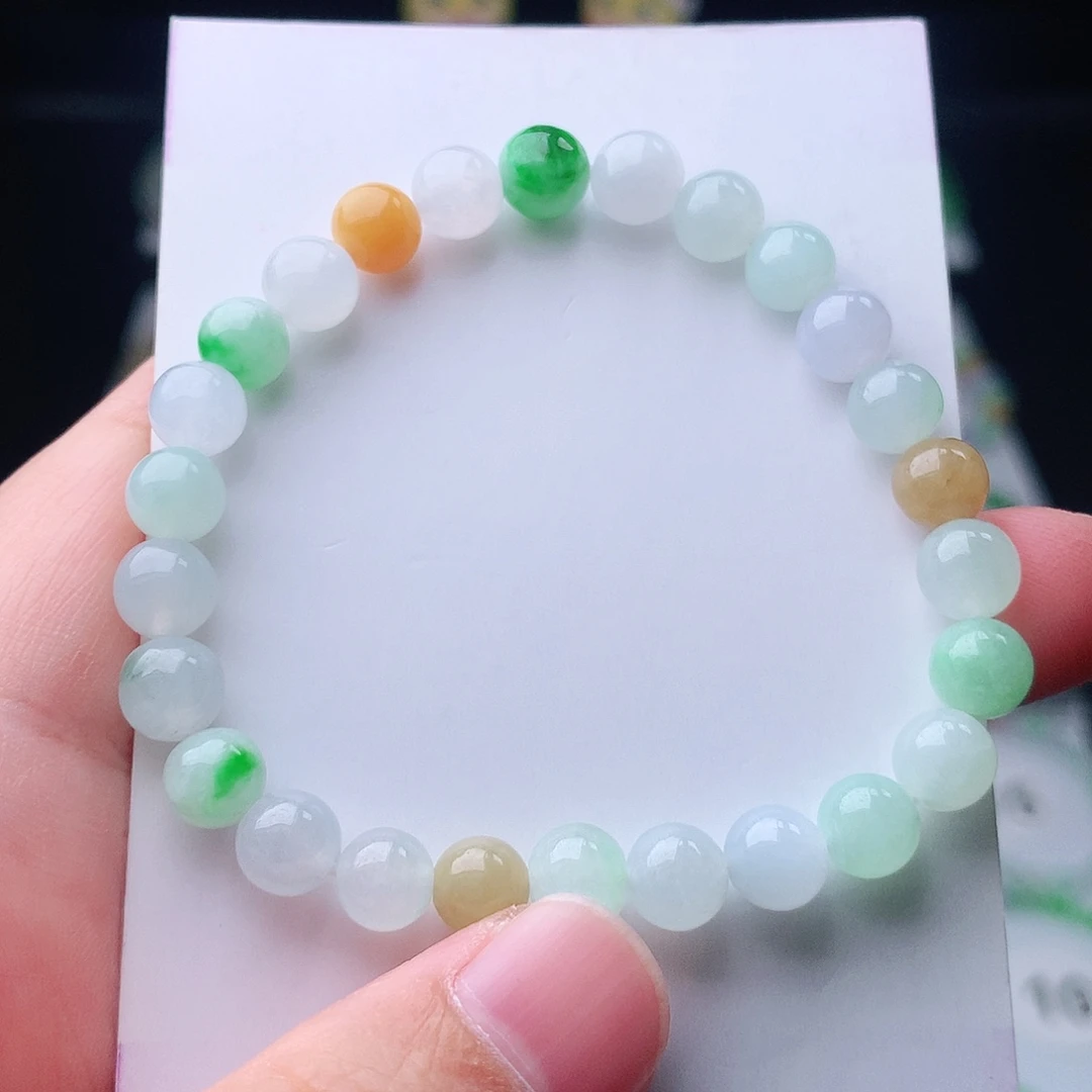 翡翠未镶嵌手链翡翠