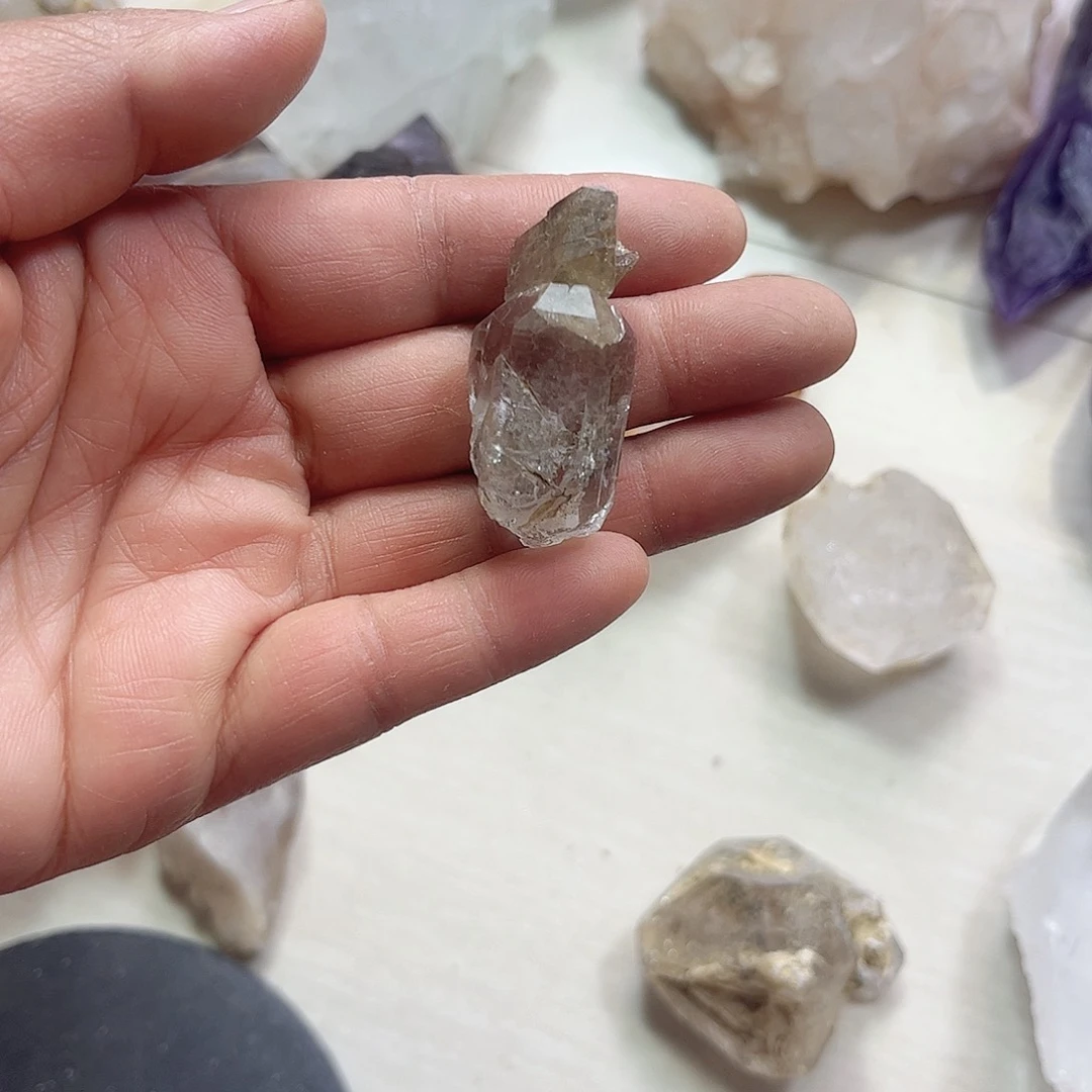 水晶天然水晶原石未镶嵌猎****星