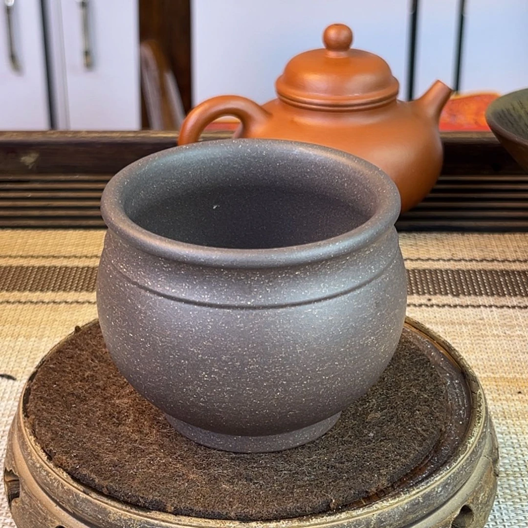 紫砂茶壶大水谭天青160cc