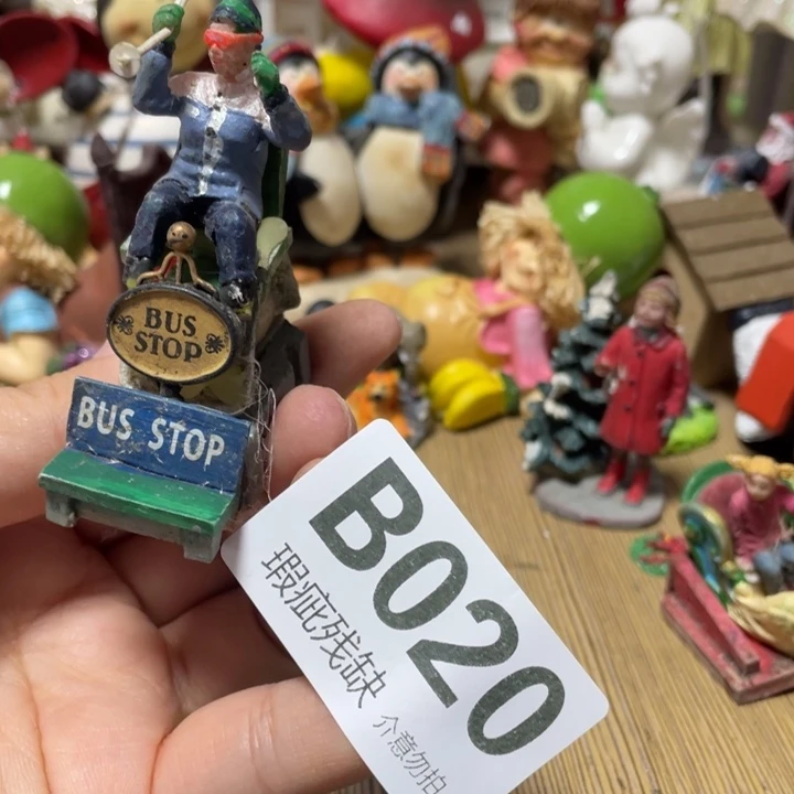 聆***泉摆件孤品老货微瑕瓷