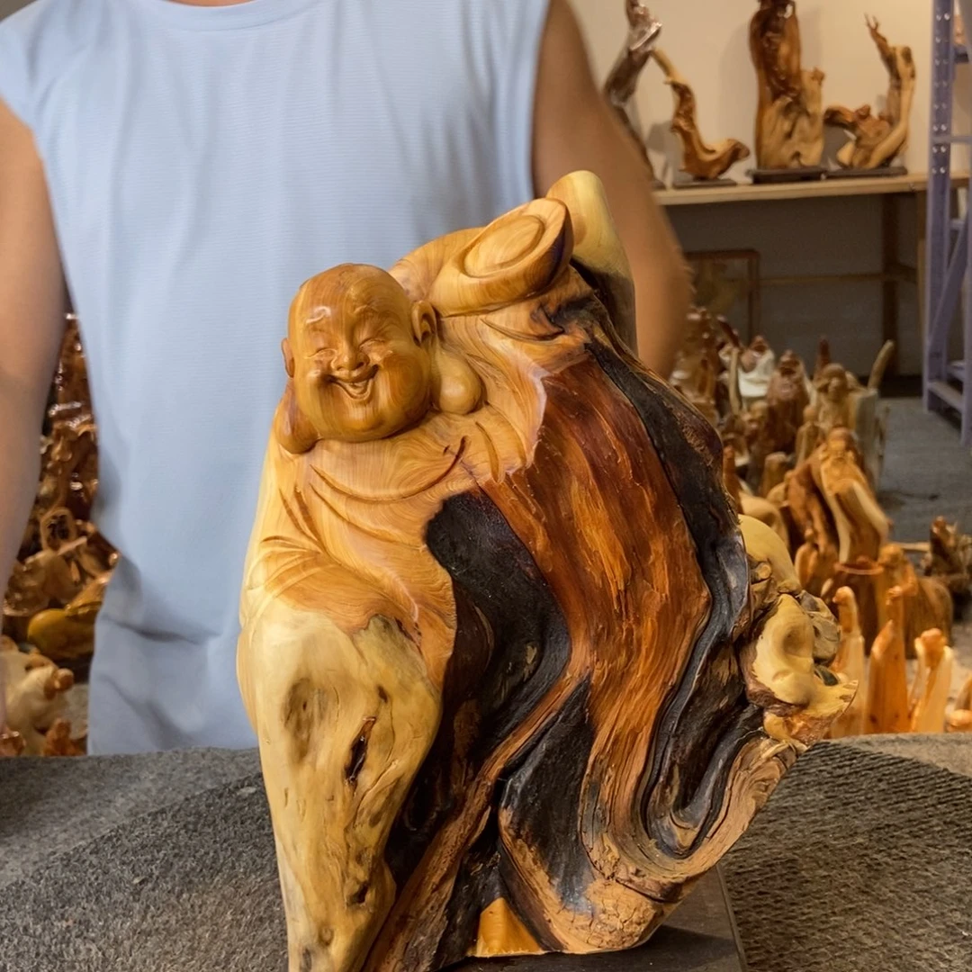 柏木（崖柏）太行崖柏根雕摆件