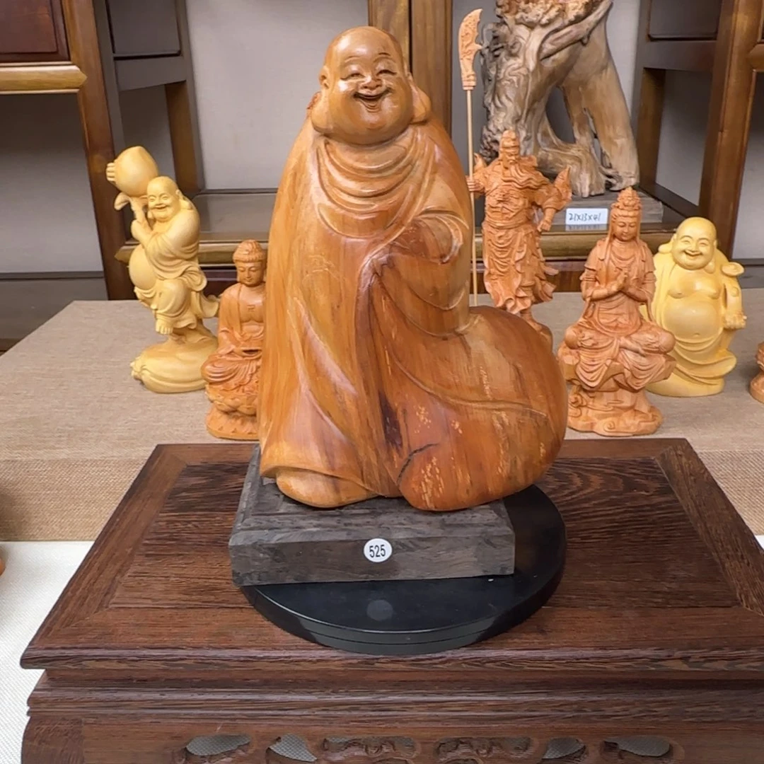 崖柏小木匠艺雕一物一拍