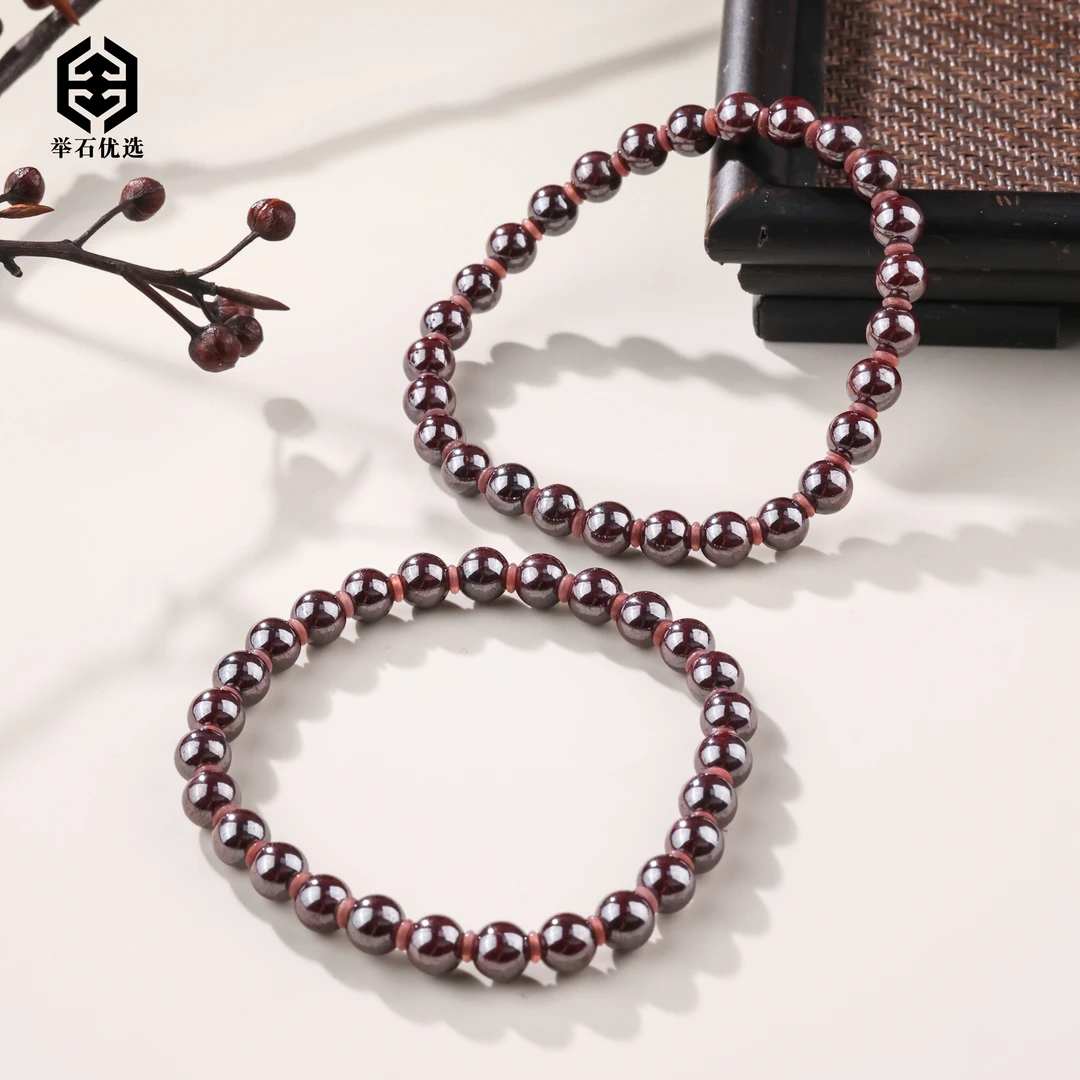 天然辰砂【举石优选】S0725-1233-28005朱砂手串（一件/多样性发）Q