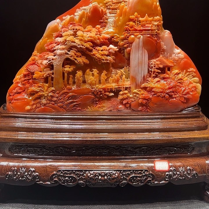 随***3寿山石山水风光秀丽