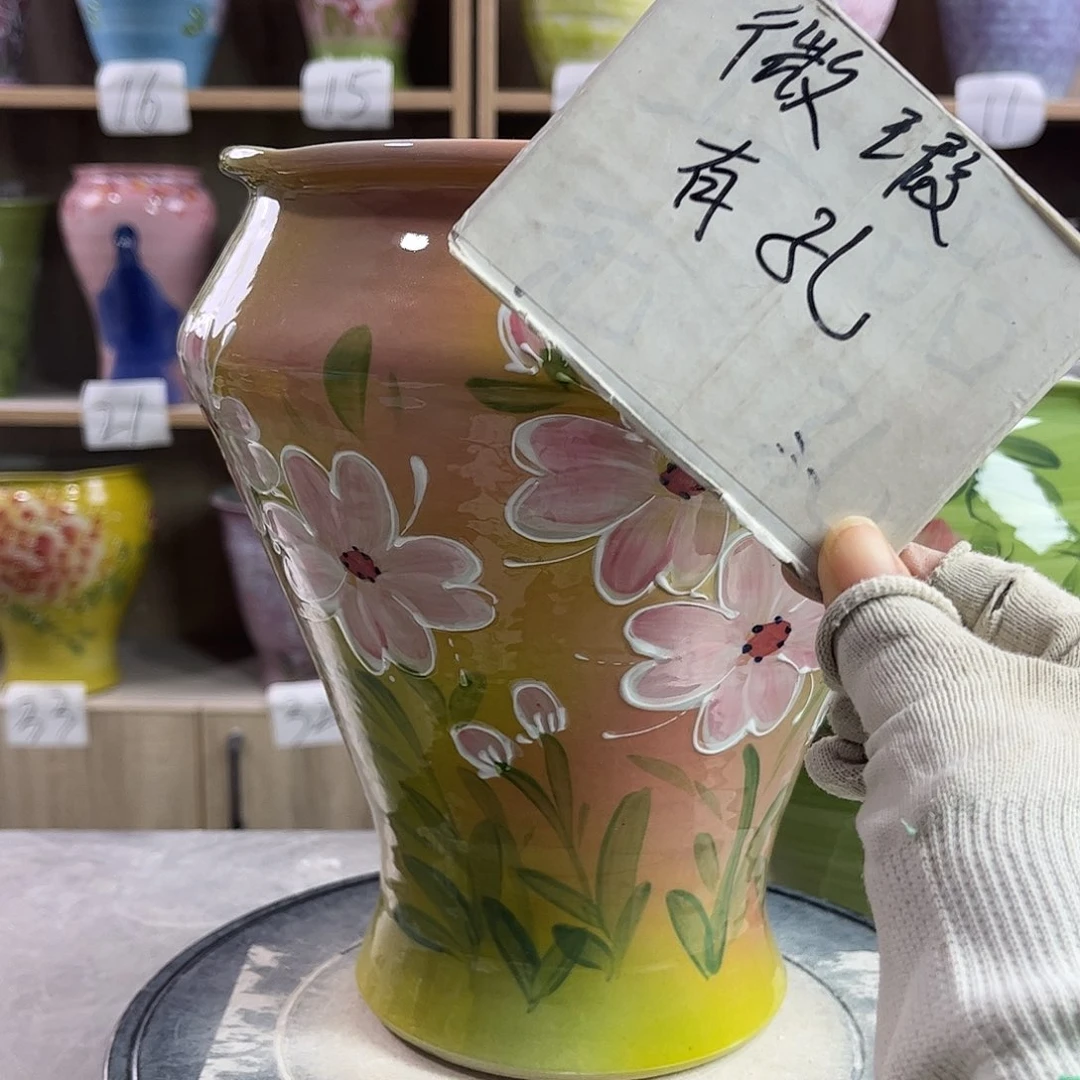 景德镇陶瓷花盆花盆