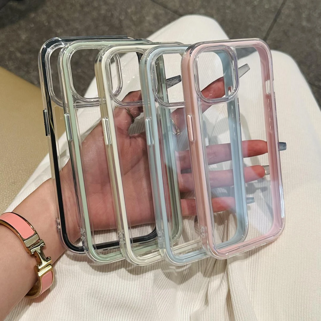 BANCA高颜值透色三合一适用苹果16/15promax手机壳iPhone14/13/12