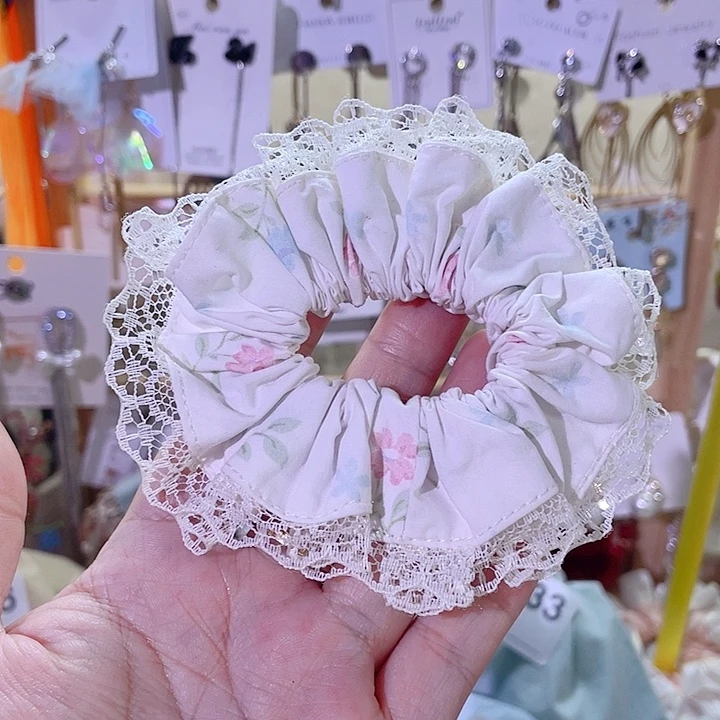 布艺非金属小发圈