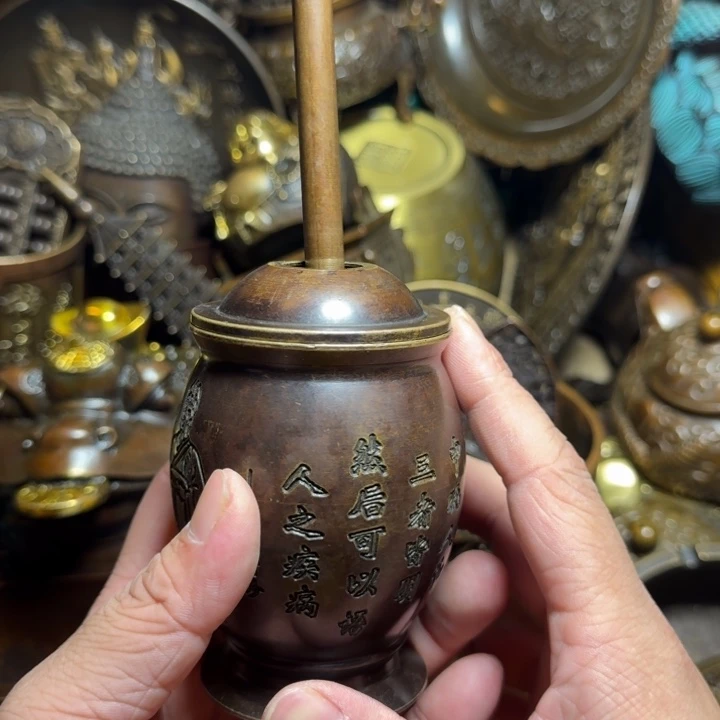 铜器摆件收收藏藏