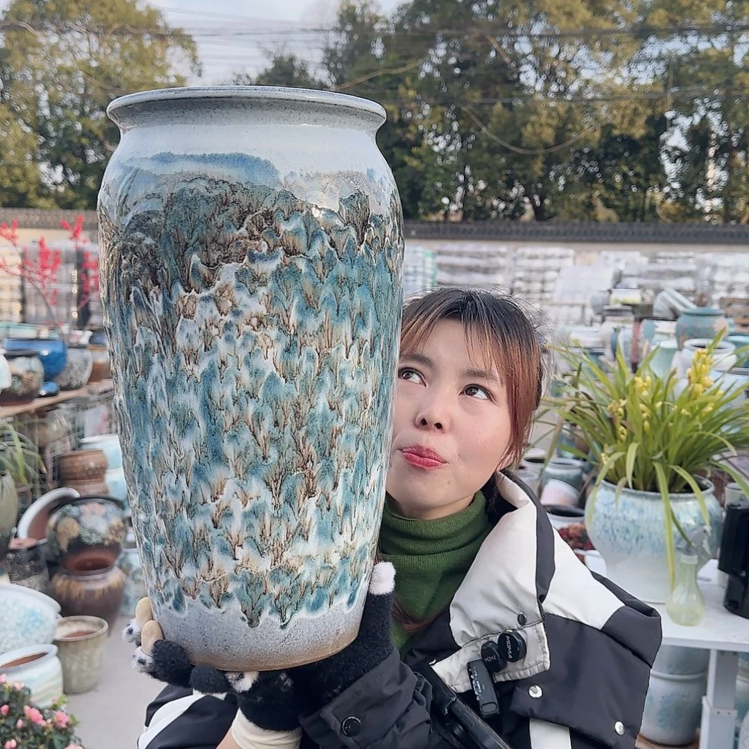 王嫂花盆1223-353高40口20