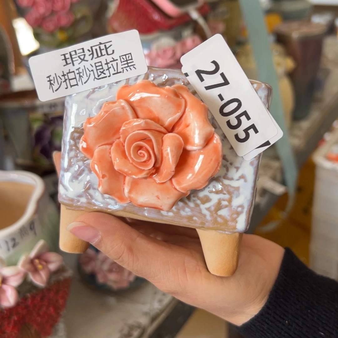 花盆，拍满20发货，退款拉黑