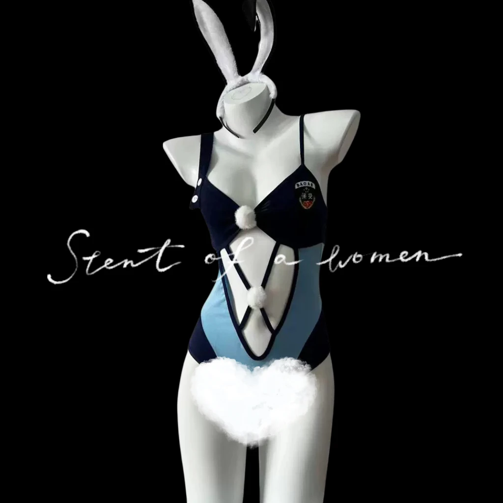 兔子警官兔女郎COSPLAY性感皮革兔子装漫展动漫cos服