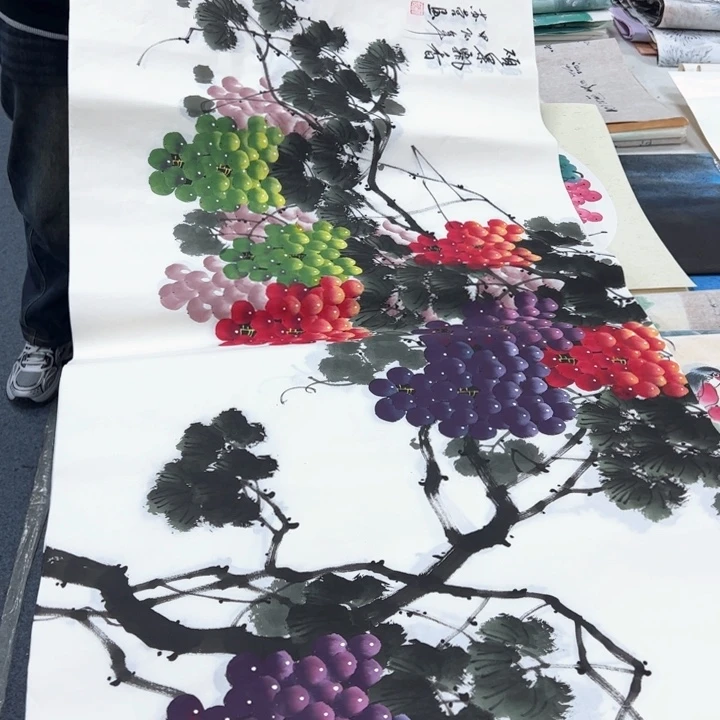 国画纯手绘作品欣赏图