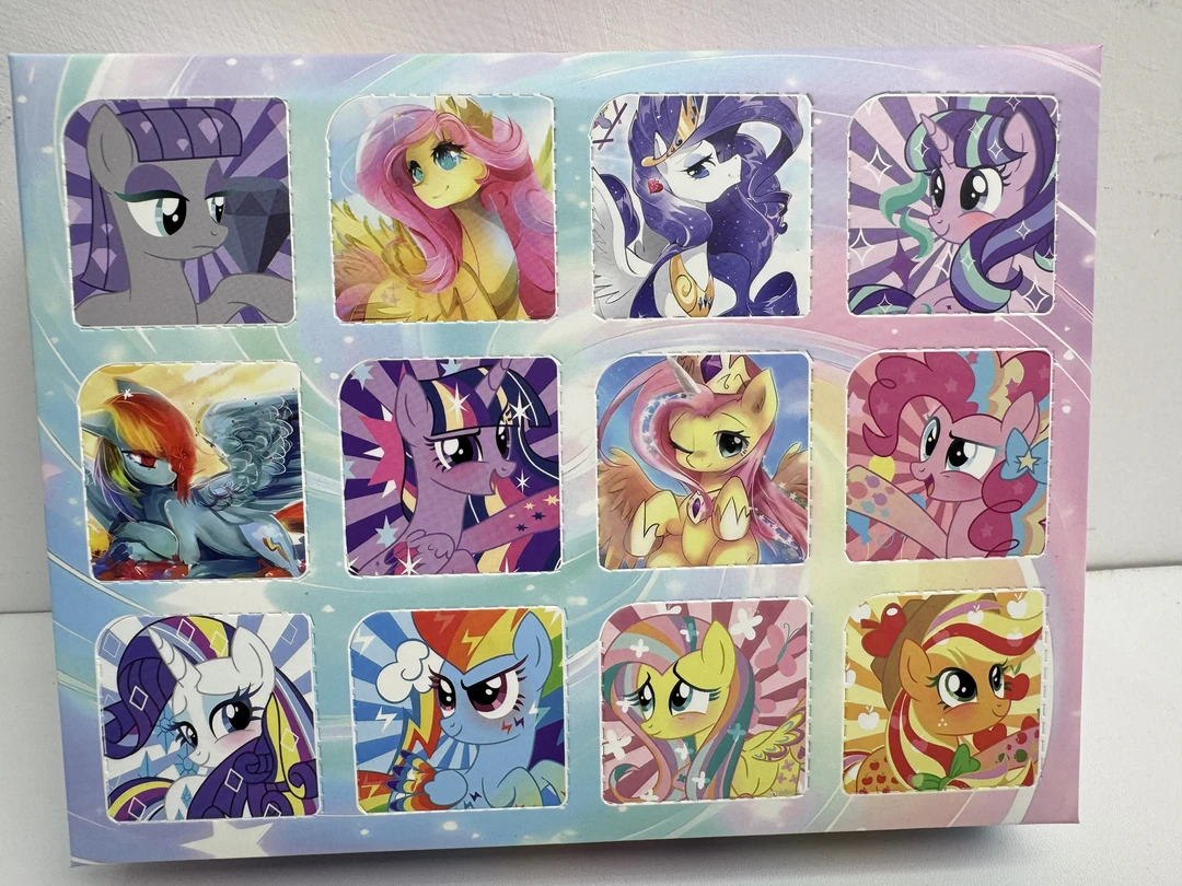 【六一礼物】小马宝莉120抽洞洞乐惊喜拆拆乐男女孩学生戳戳乐玩具