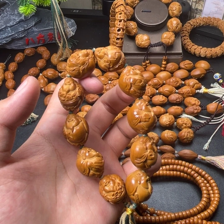 橄榄核手串/手链财神