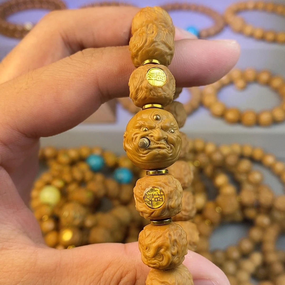 ༼***༽猴头核桃手串全品游龙烟鬼