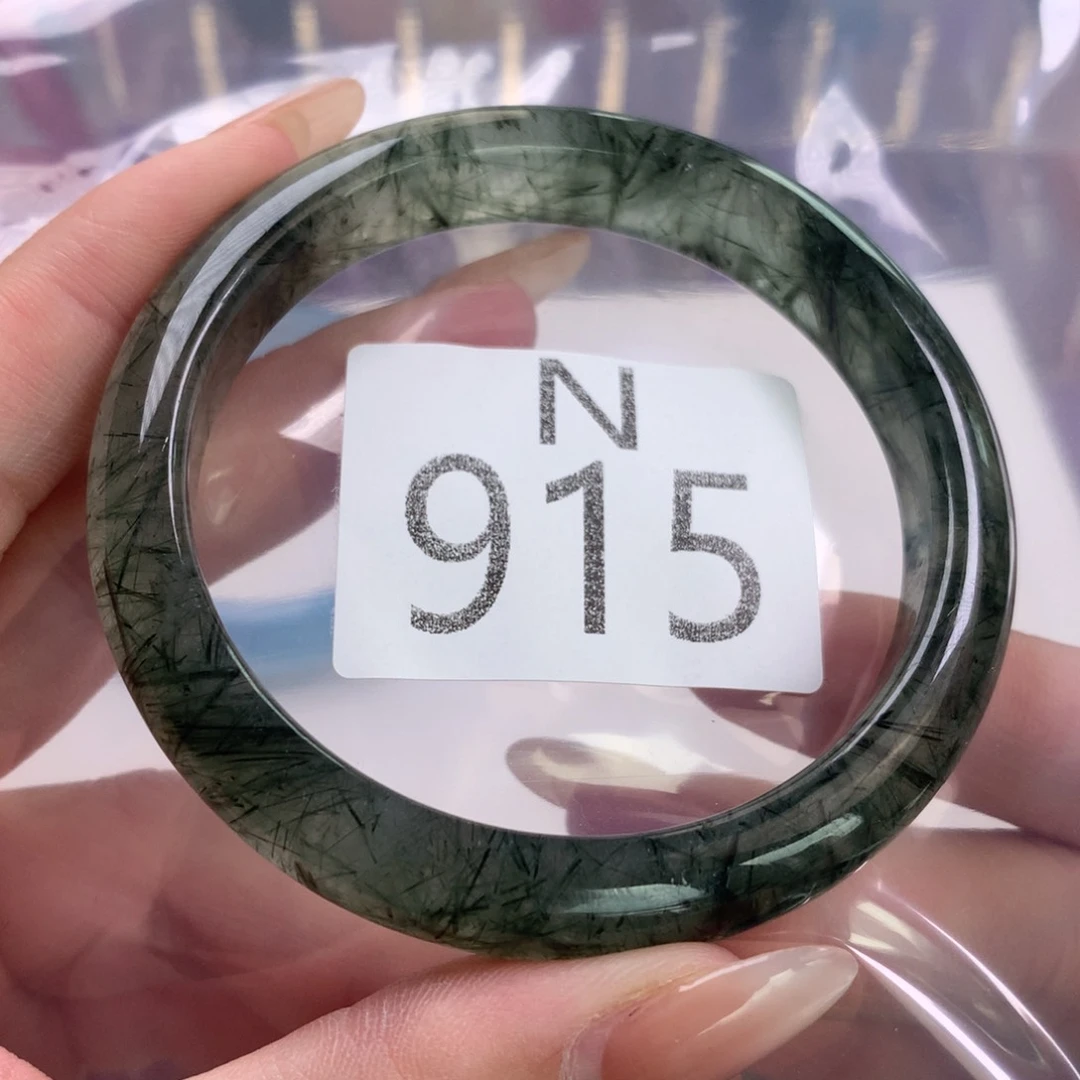 洛***子水晶珠宝半成品未镶嵌水晶手镯915-57