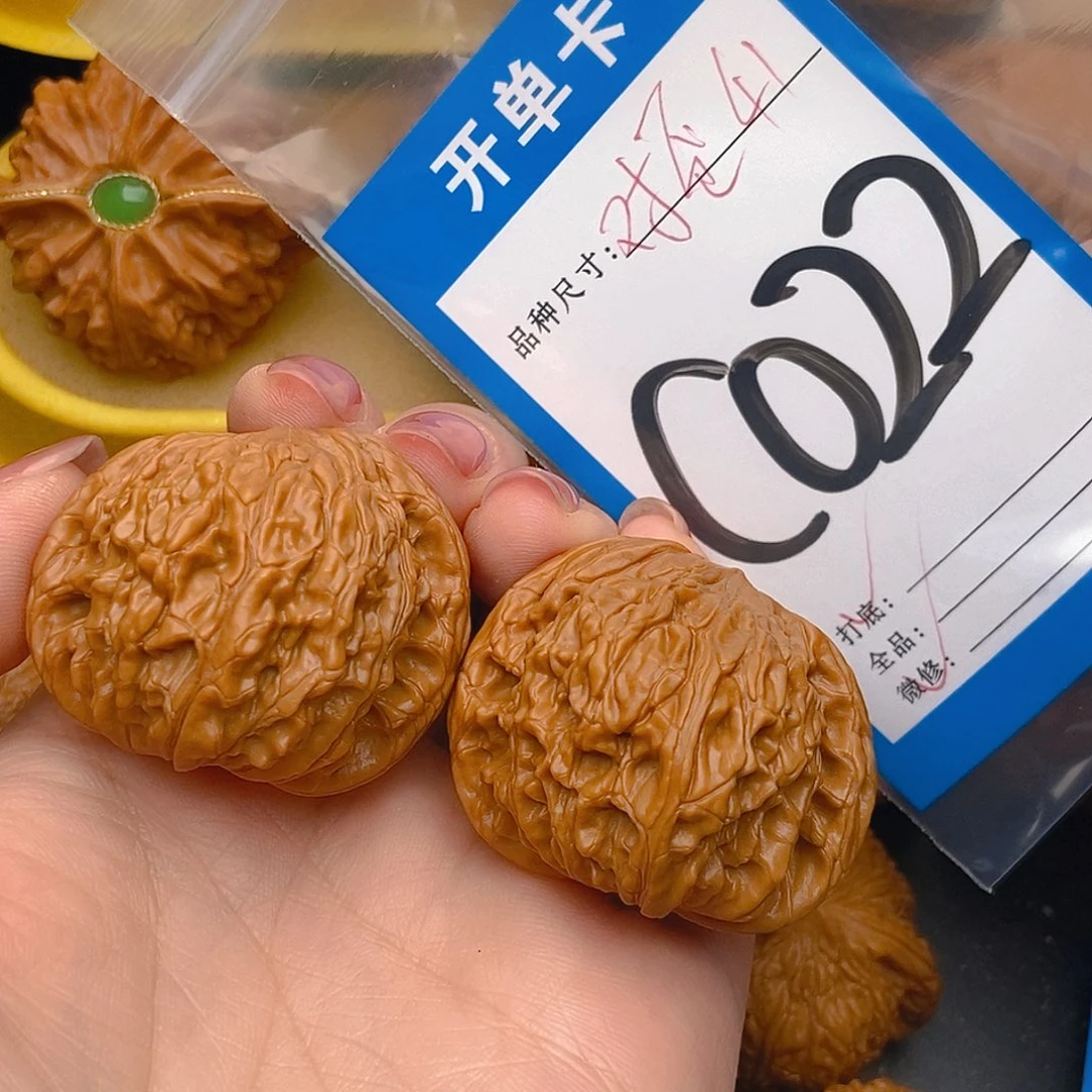 桃核吊坠核桃磨盘蝴蝶磨