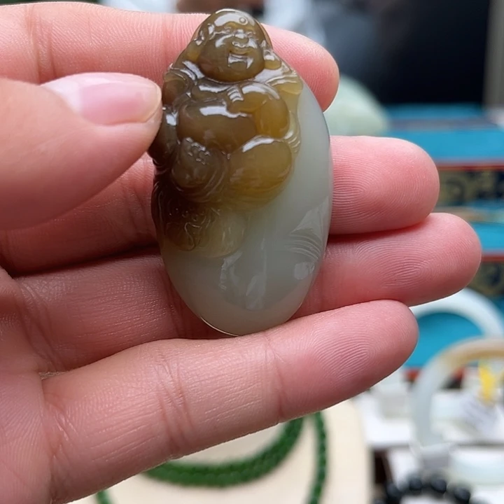 吊坠(不含链)未镶嵌和田玉