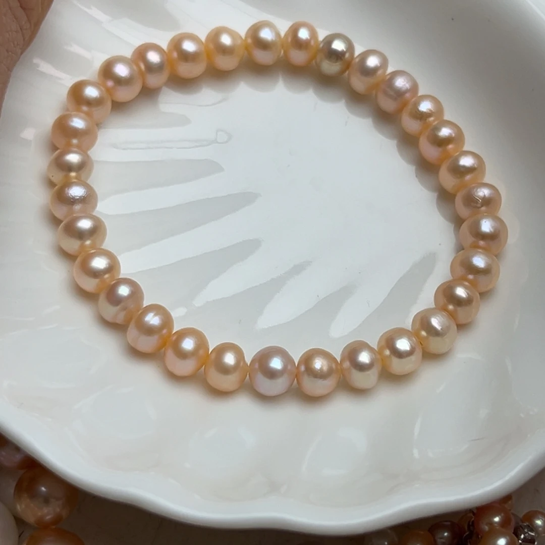 未镶嵌手链淡水珍珠