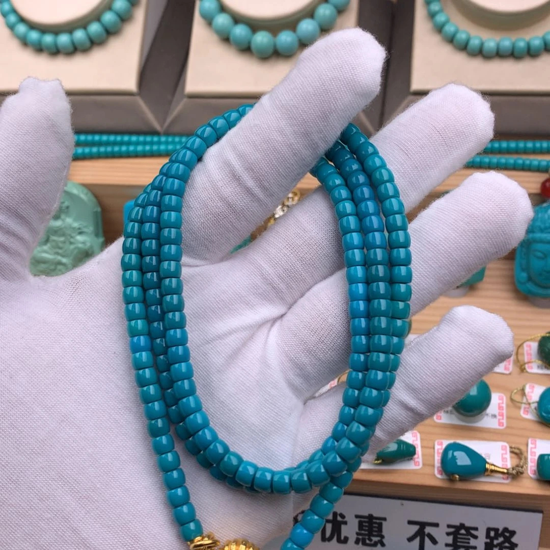 未镶嵌绿松石珠宝奇石