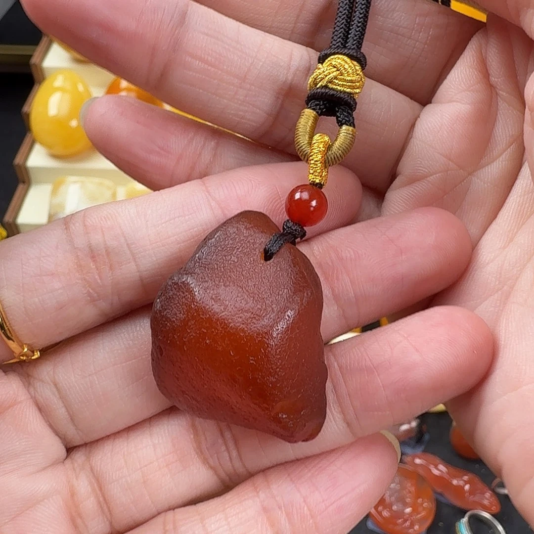 未镶嵌颈饰蜜蜡蜜蜡