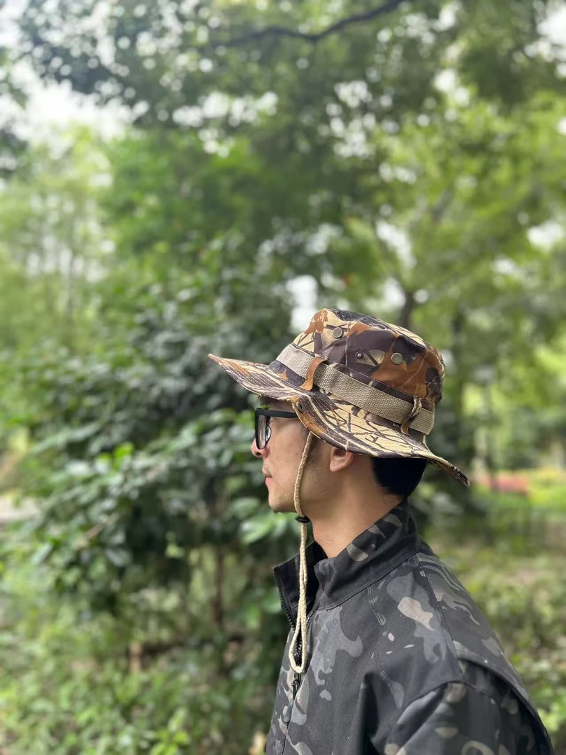 户外大檐夏季盆帽/渔夫帽极简风帽子遮阳帽太阳帽迷彩登山