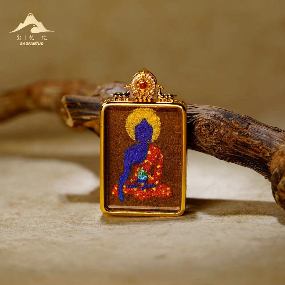 宝梵陀藏药师唐卡【扣肉推荐】5660