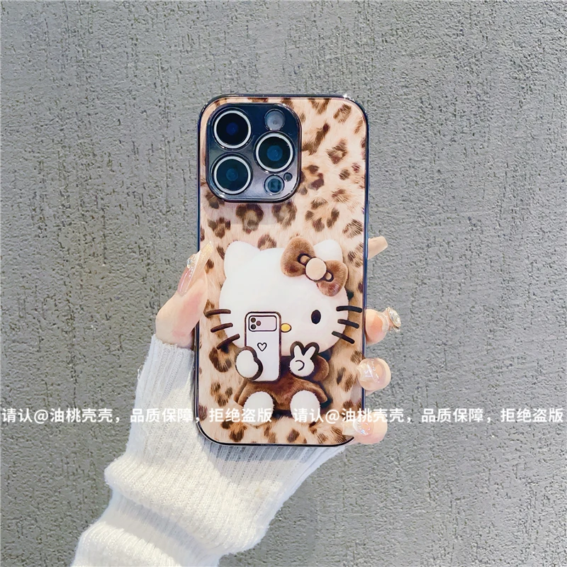 电镀玻璃壳钛灰色适用苹果17iPhone/华为荣耀/OPPOVIVO小米手机壳