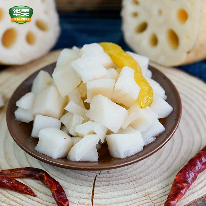 华贵洪湖泡椒藕丁酸辣开胃即食凉拌菜下饭菜湖北特产