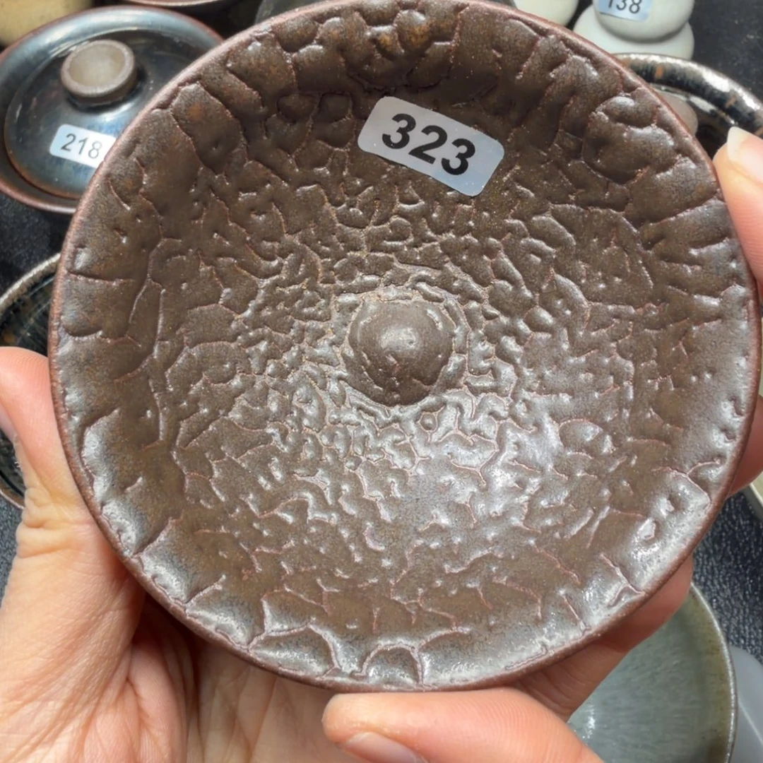 茶盏焦源龙窑，不忘初心323(失圆卡2毫米)