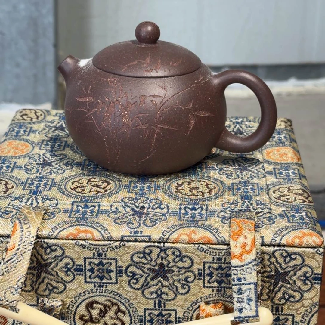 茶壶紫砂原矿原石的制作方法