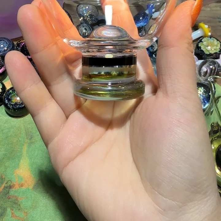 玻璃茶器高足星云